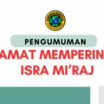 KELUARGA BESAR RSUD TABANAN MENGUCAPKAN SELAMAT HARI ISRA MIRAJ NABI MUHAMMAD SAW 1447 H